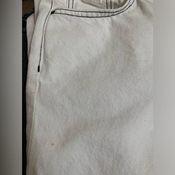 GRLFRND Karolina White Denim Jeans Sz 27-30 Ladies Chromatic Buttonfly - Picture 6 of 6